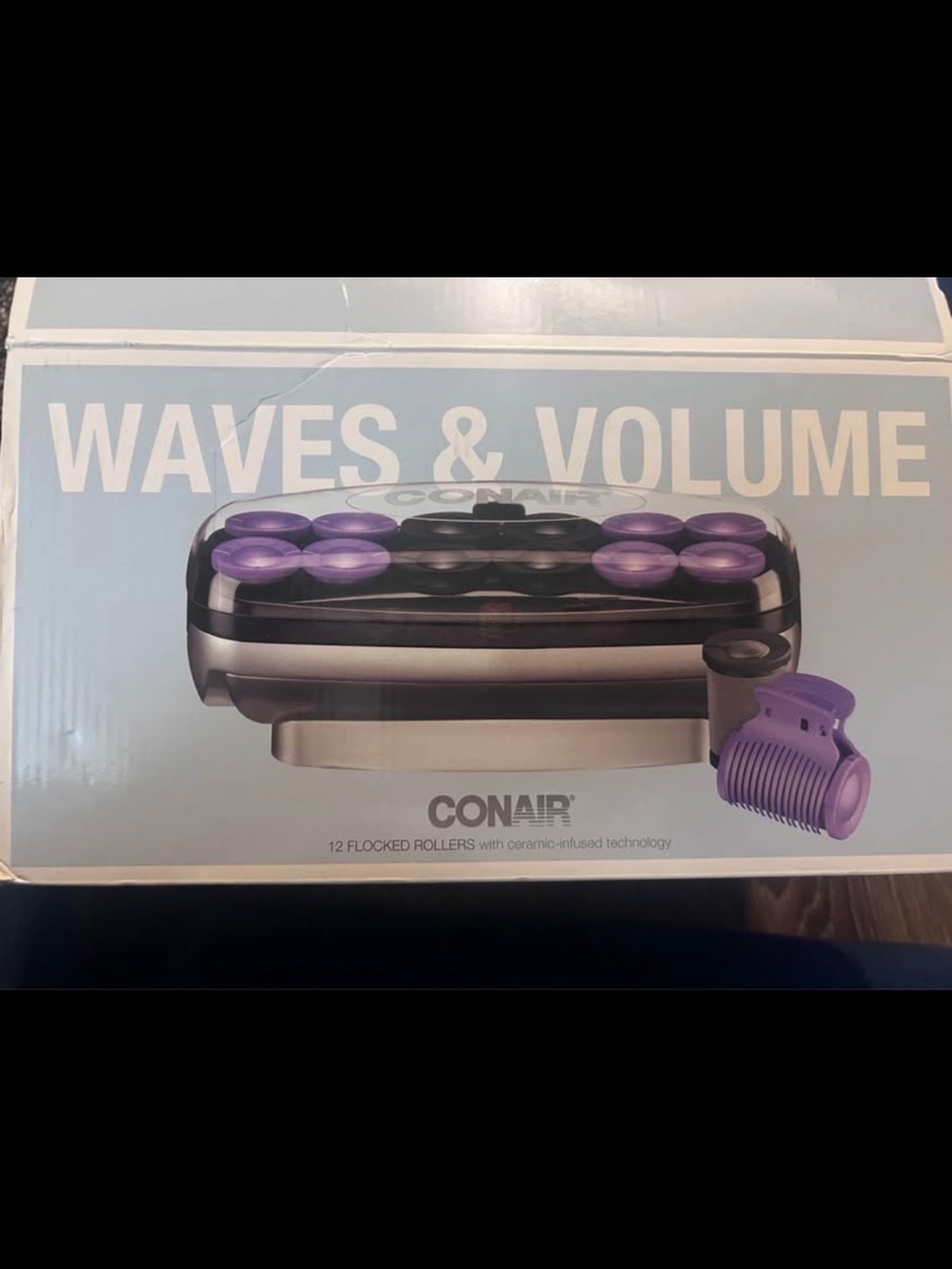 Conair Waves & Volume Purple Hot Rollers Set